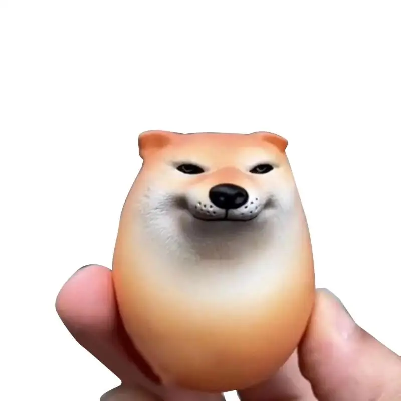 Zachte stretchy Shiba Dog Squeeze Splashing speelgoed voor Decompress Office PU Toy Antistress Toy Anxiety Reliever Kids Rewards