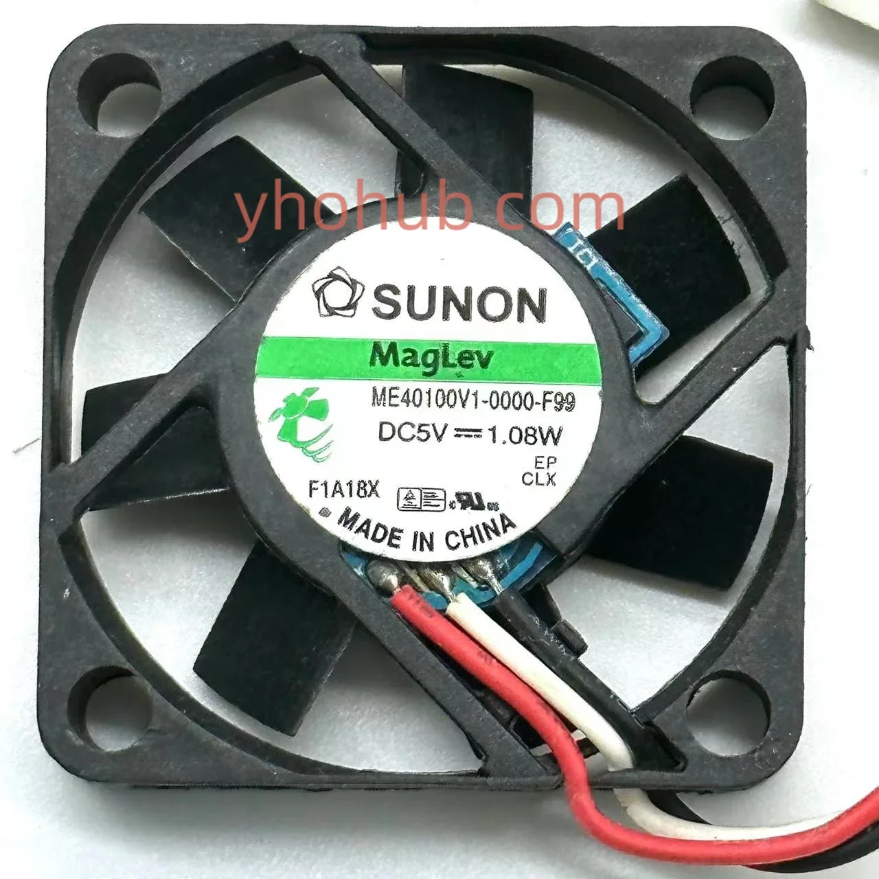 

SUNON ME40100V1-0000-F99 Вентилятор охлаждения сервера постоянного тока 5 В 1,08 Вт 40x40x10 мм