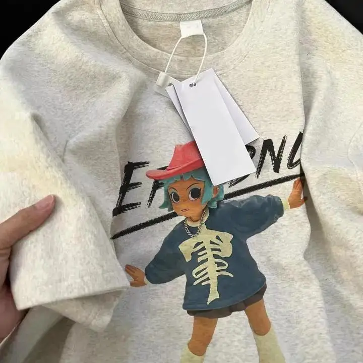 Американская летняя модная свободная повседневная универсальная