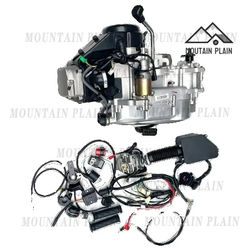 Modified Four-wheel ATV Kart Accessories GY6-150-200CC Engine with Built-in Reverse Gear Engine