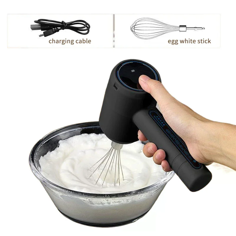 Dye Stirrer Automatic Mixing Tools Hair Cream Mixer Color Paste mixer Hair Dye Creme Stirrer Tint Mixer Handheld Rechargeable