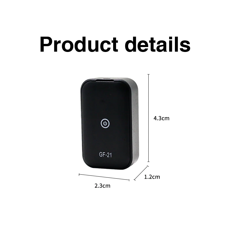 GF21 GPS Tracker Precise Positioning Mini CarTracker Universal Bike GPS Tracker for the Elderly Children