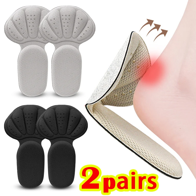 

2 In 1 Anti-wear Back Stick Anti-pain Heel Protection Pads Can Be Cut High Heels Half Size Pads Big Change Small Insert Insoles