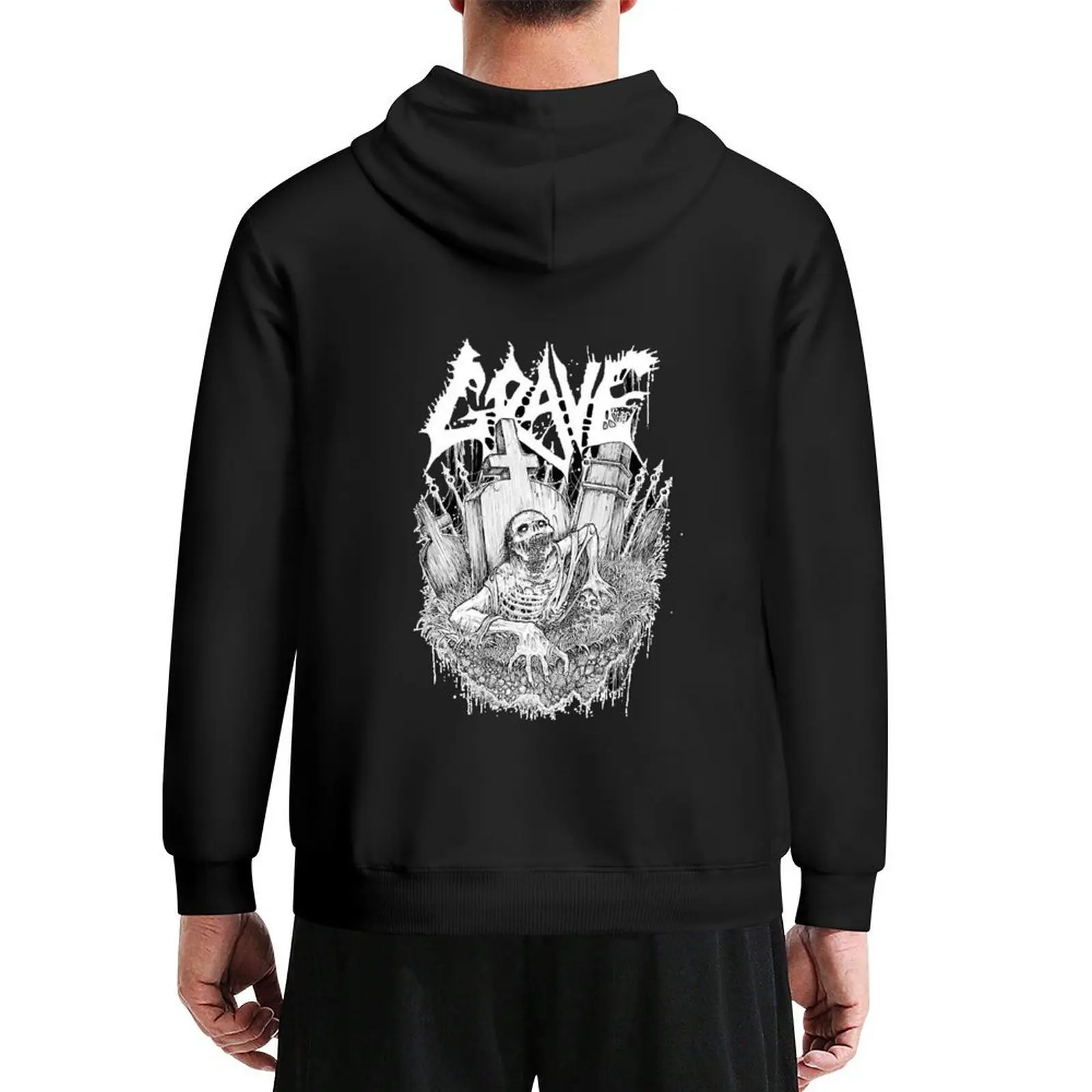 

grave band metal grave digger grave band rock T-Shirt Hoodie men's clothes male clothes tracksuit men