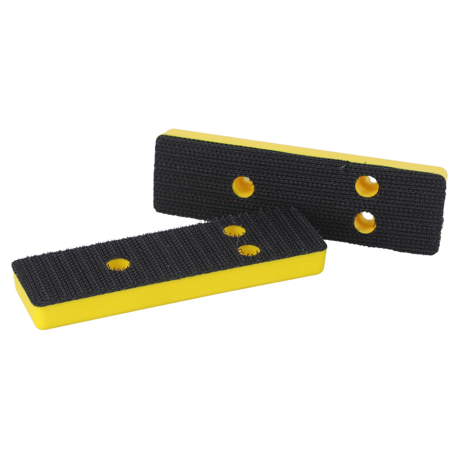 2pcs 30x100mm Backing Pad For Grinding And Polishing Metal, Non-metal, Wood Rectangular Polishing Chamfering And Sander
