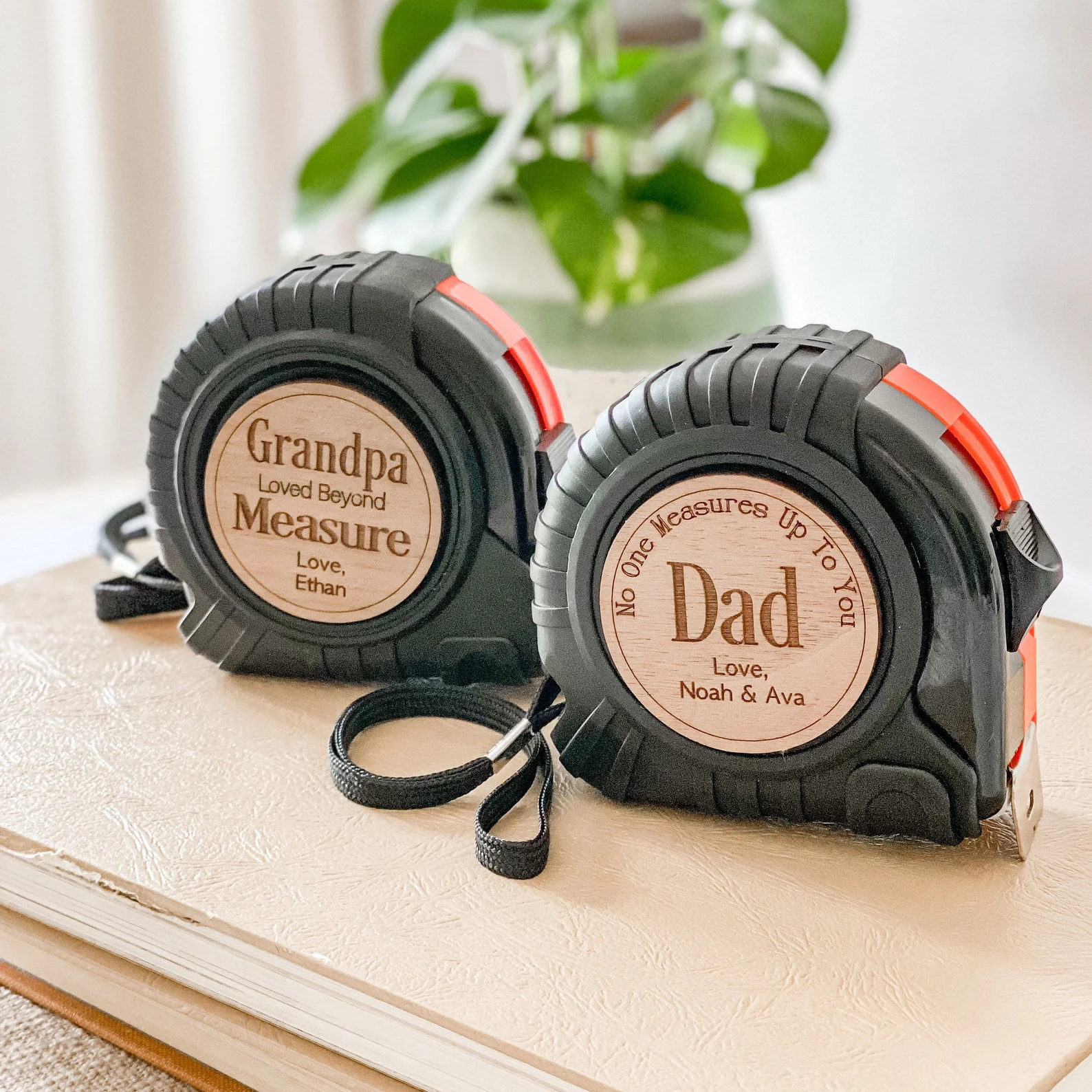 Personalized Tape Measure For Man Custom Name in Two DesignsThe Best Gift for Father's Day