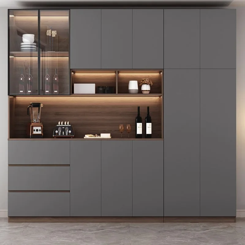 

Corner Storage Wine Cabinets Wall Kitchen High Restaurant Luxury Home Botellero Vino European Wine Cabinets Furniture QF50JG