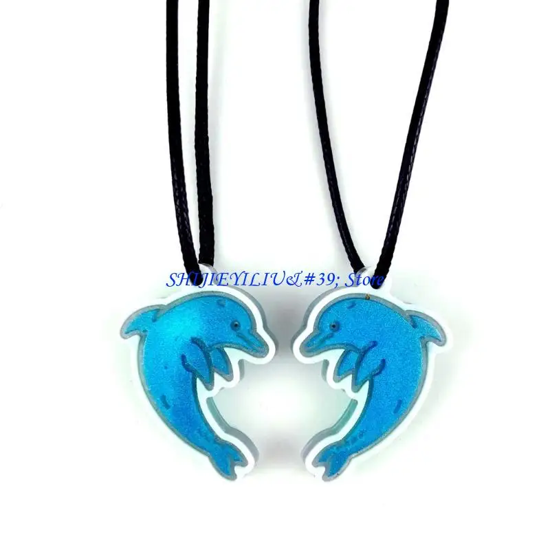 

E21F Keychain Silicone Mold Dolphin Silicone Mold for Car Pendant Home-Decor Crystal Epoxy Resin Mold DIY Jewelry Making Mold