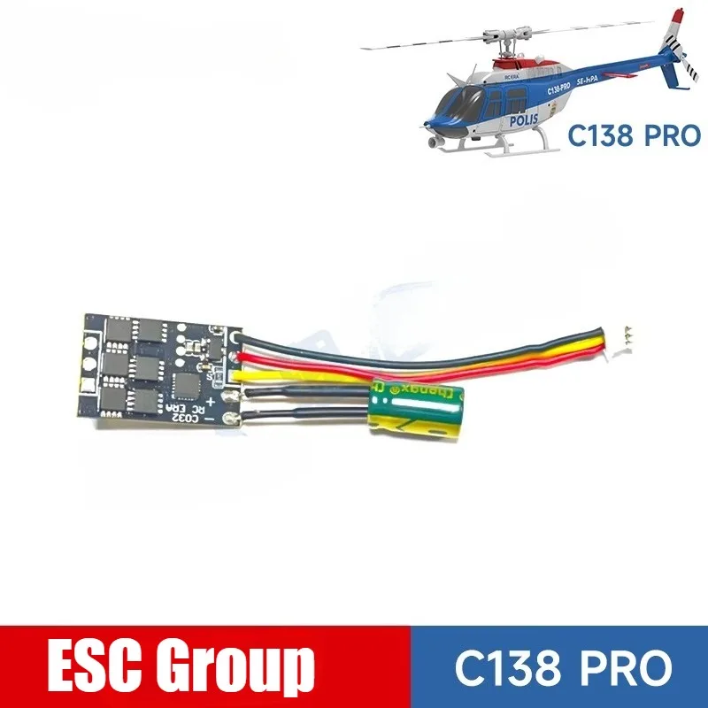 RC ERA C138 PRO Bell hélicoptère RC Simulation hélicoptère pièces de rechange d'origine d'usine moteur principal complet broche de mécanisme de direction