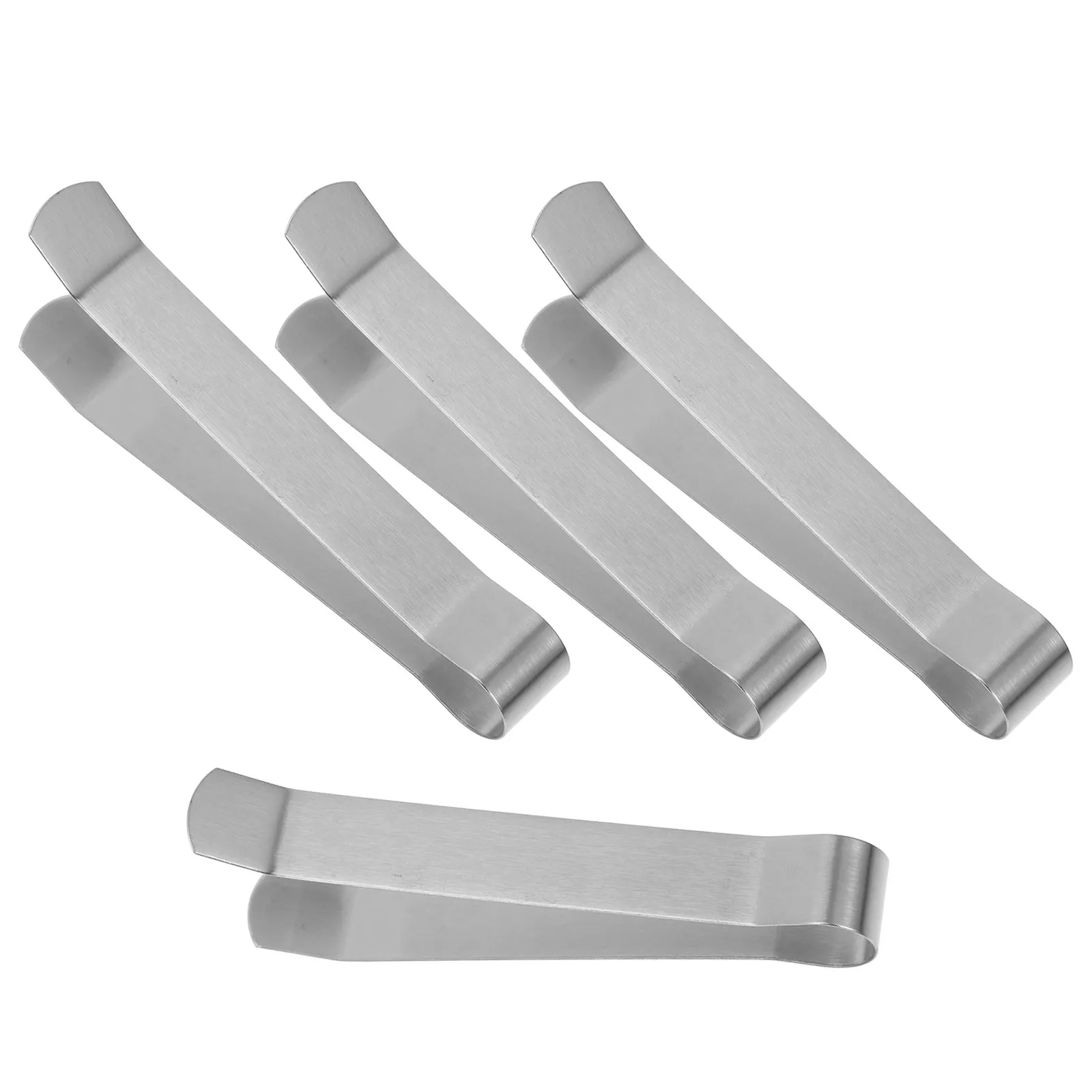 4Pcs Compact Extinguisher Stainless Steel Extinguishing Clip for Oil Lamp and Flame Control Fire Safety Tool