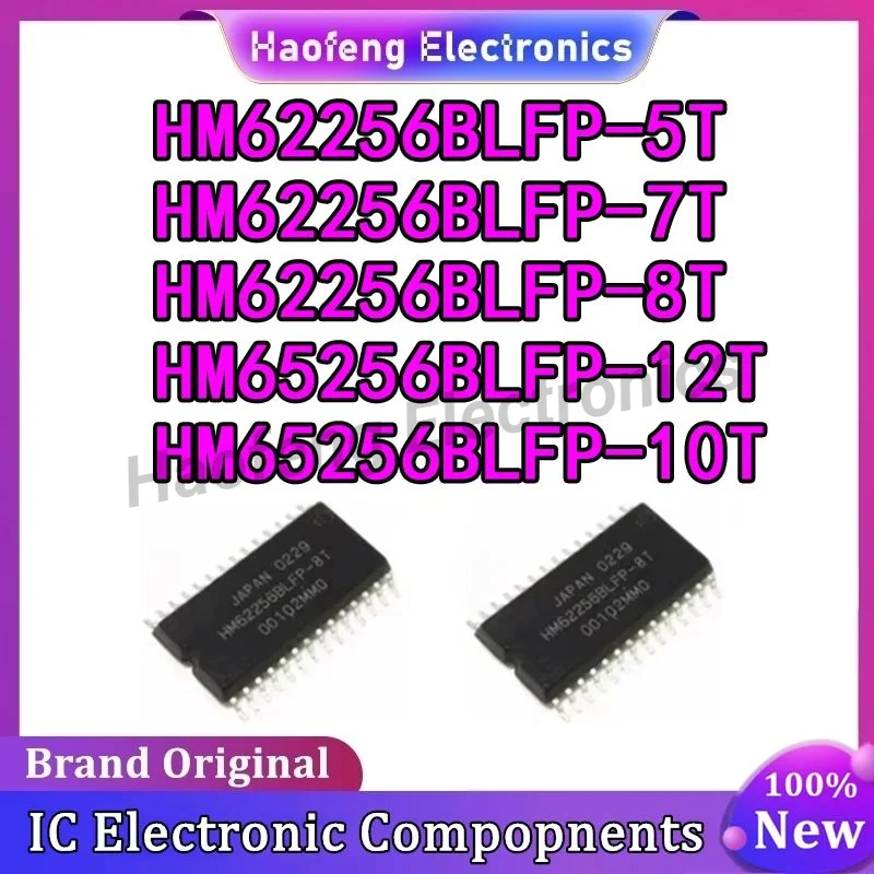 5PCS HM62256BLFP-5T HM62256BLFP-7T HM62256BLFP-8T HM65256BLFP-12T HM65256BLFP-10T SOP IC Chip in stock