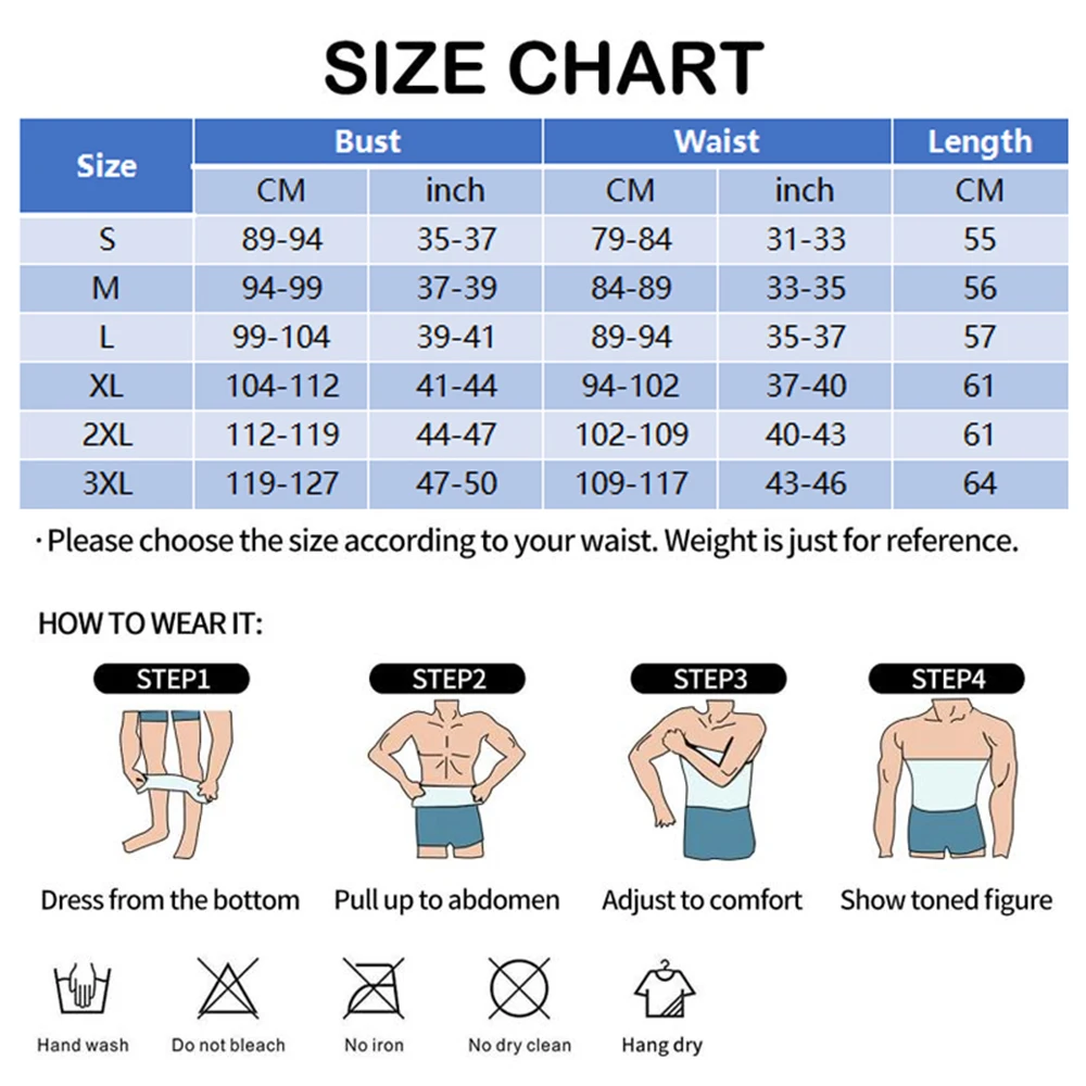قميص رجالي مضغوط لتنحيف الجسم، سترة ضيقة للبطن، ملابس داخلية بدون أكمام