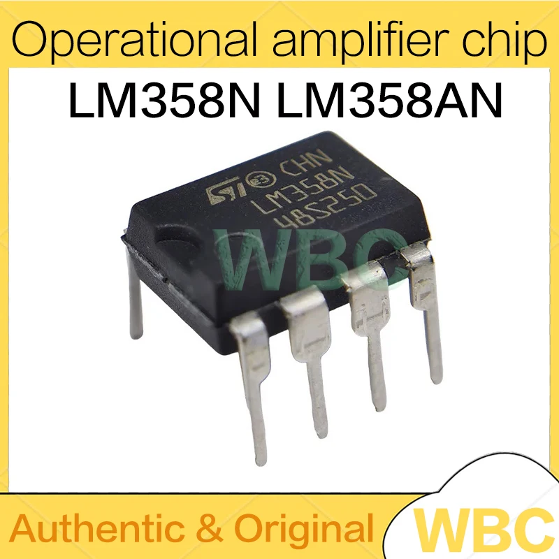 10Pcs/Lot LM358N LM358AN LM358 DIP-8 Operational Amplifier Chip New Original