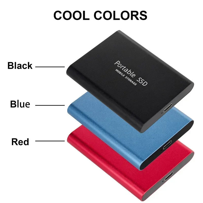 256TB SSD High-speed SSD USB 3.0 Enclosure Mobile Hard Drive Cases for SSD External Storage HDD Box With USB3.0 Cable ABS view 4