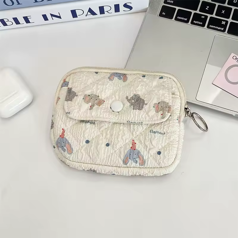 Cute Cartoon Small Travel Cosmetic Lipstick Earphone Card Portable Storage Bag Purse Women Gift Pouch In Make up Bags Organizer - Image 14