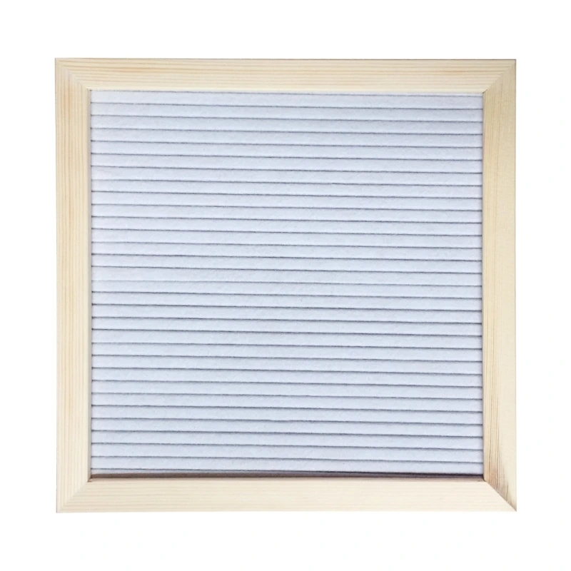 Доска для сообщений из фетра, вывеска с буквенными словами, сосновая рамка, доски для писем из фетра