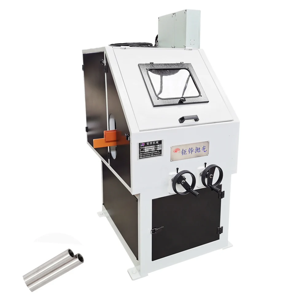 JUHUA Round Tube Polishing Machine Bent Aluminum Tube Grinding Machine For Manufacturer Explosion-proof polishing machine