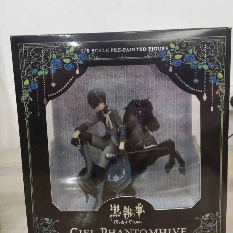 New 25cm Anime Black Butler Figures Ciel Phantomhive Action Figure Sebastian Michaelis Figurine Pvc Statue Dolls Collection Toys