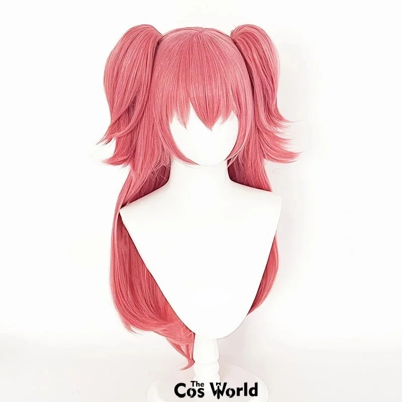 PJSK MORE MORE JUMP Momoi Airi 70cm Long Halloween Anime Cosplay Wigs Synthetic Hair + Wig Cap