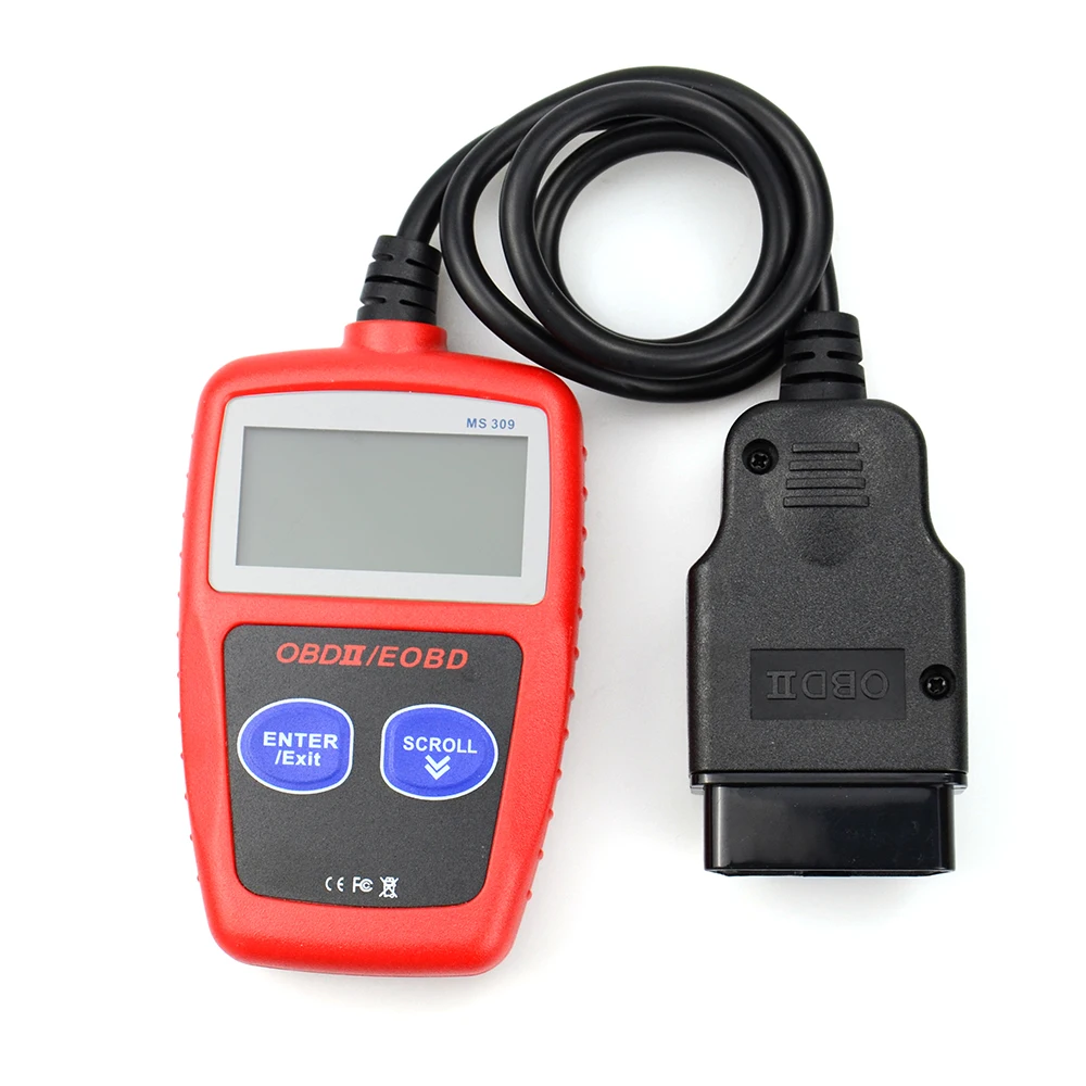 2024 Code Scanner MS309 CAN BUS OBD2 car Code Reader EOBD OBD II Diagnostic Tool MS 309 with Multi-languages Fast Shipping