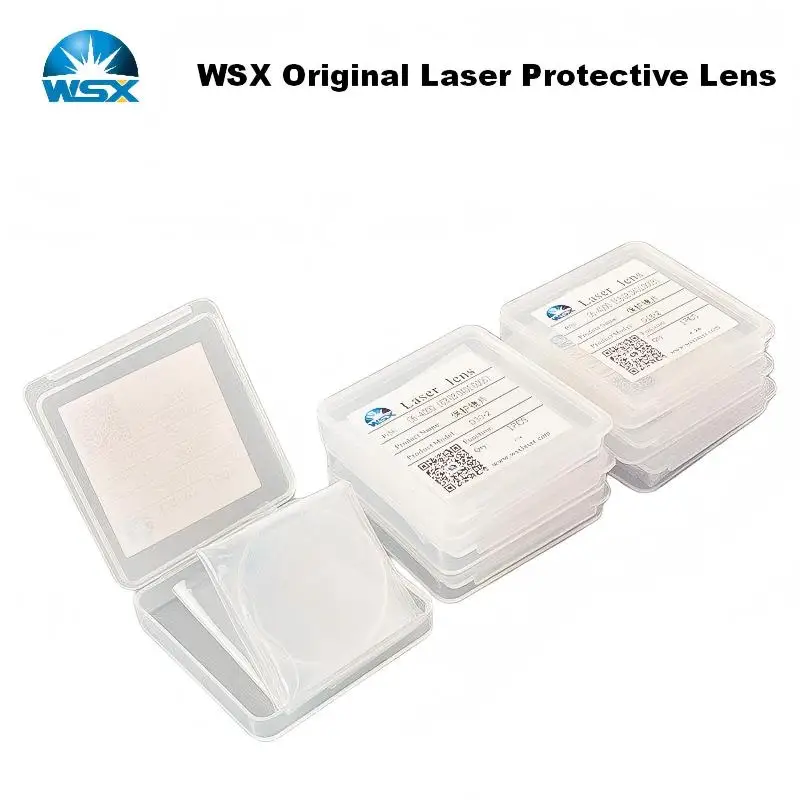 Original Laser Protective Lens 30x2 37x7 25.4x4 32x2 21.5x2 for WSX KC15A NC30C NC68 NC63 Laser Head Protective Windows Lens
