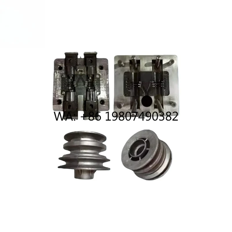 High Precision Custom Aluminum Die Casting Mold Professional Tooling Design for Automotive Belt Pulley Industrial Parts