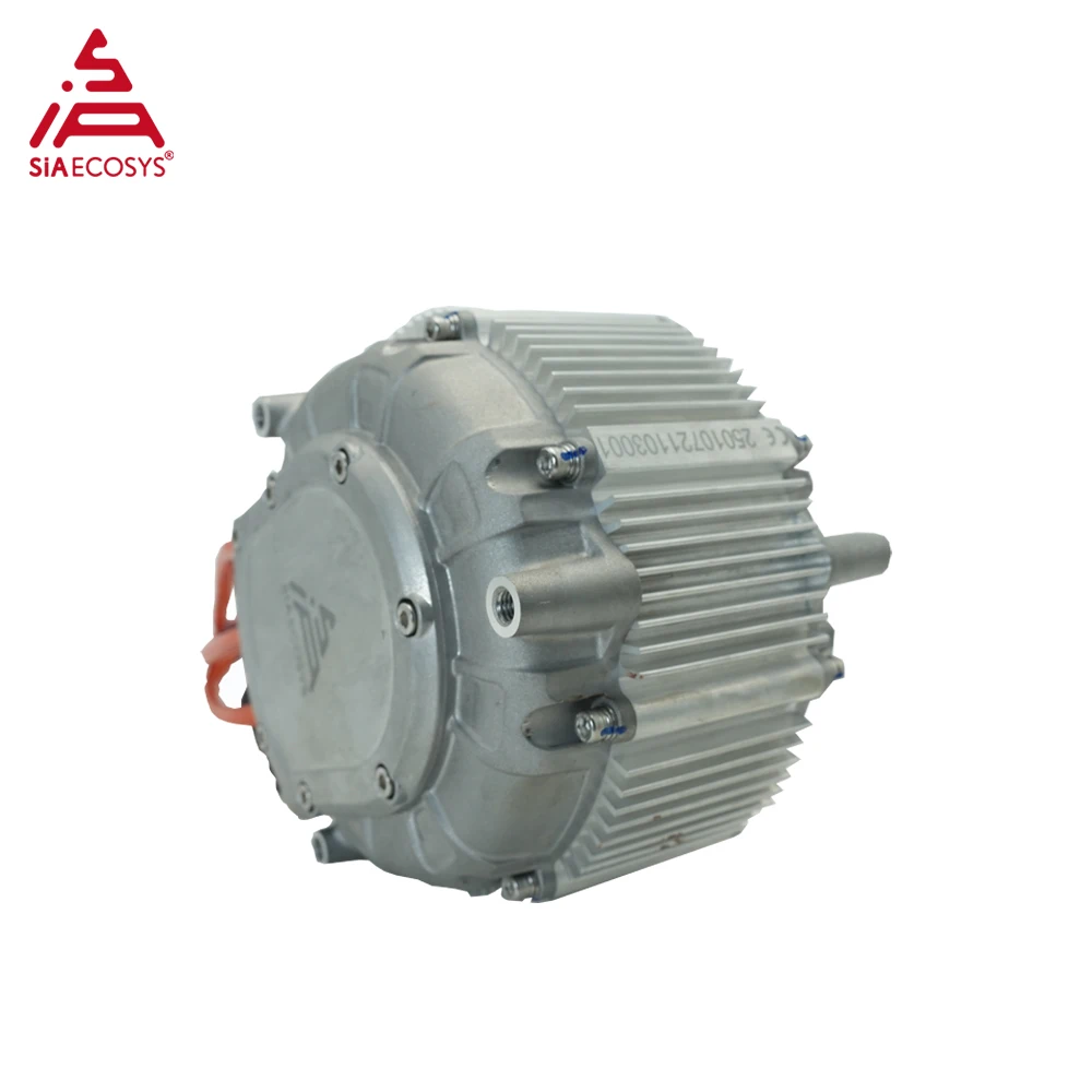 SiAECOSYS SIA155-38 Moteur en épingle à cheveux PMSM évalué 2500 W Technologie similaire avec Tesla Assurance de haute qualité pour moto électrique à 2 roues