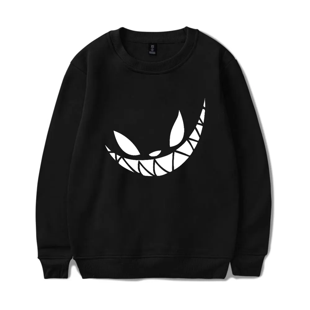 Evil Smile Merch Rubius  Sweatshirt Man/Woman Streetwear  Fashion Pullover HipHop Hoodie Long-Sleeved Pullover Harajuku Clothes