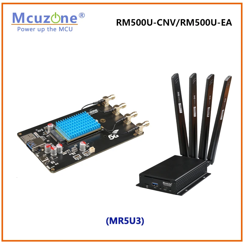 RM500U-CNV,RM500U-EA, Quectel 5G Sub-6 GHz IoT/eMBB module, supports NSA and SA mode 5G/4G/3G, M.2 module