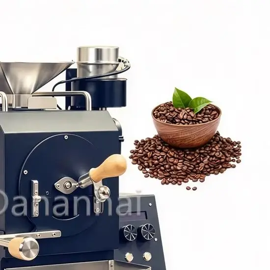 Small Coffee Roaster, Coffee Bean Roasting Machine, Digital Display Coffee Baking Device