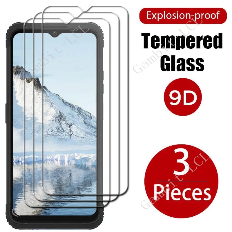 3PCS Protective Tempered Glass For AGM H MAX 6.56