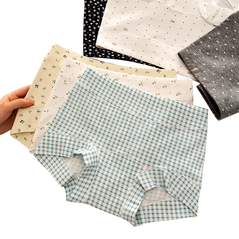 

6 шт. женское нижнее белье, мягкие треугольные брюки из чистого хлопка, высококачественные большие размеры 40-105 кг, удлиненное приталенное нижнее белье, трусики на животе