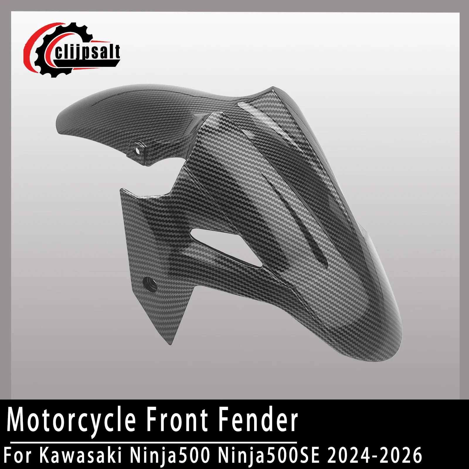 For KAWASAKI Ninja 500 Ninja500SE 2023 2024 2025 2026 Motorcycle Front Wheel Hugger Fender Mudguard Splash Guard Fairings Cover
