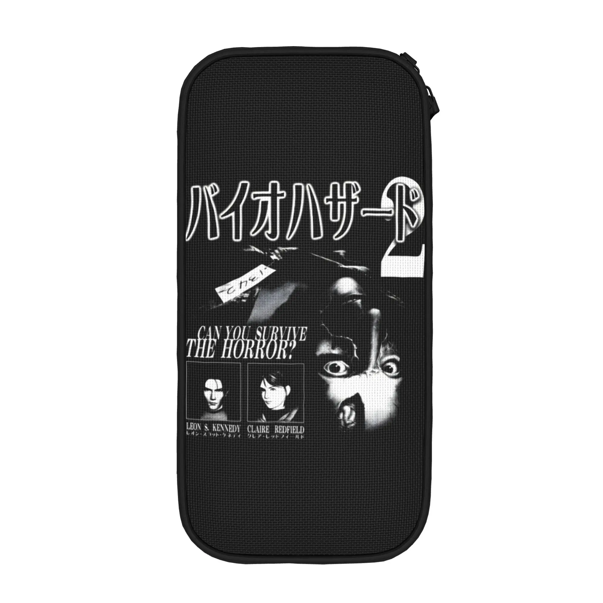 Fun Residents Evils Game Pencil Case  Pencil Pouch Pen Holder for Girls Boys Large Storage Bag Office Gifts Stationery view 3