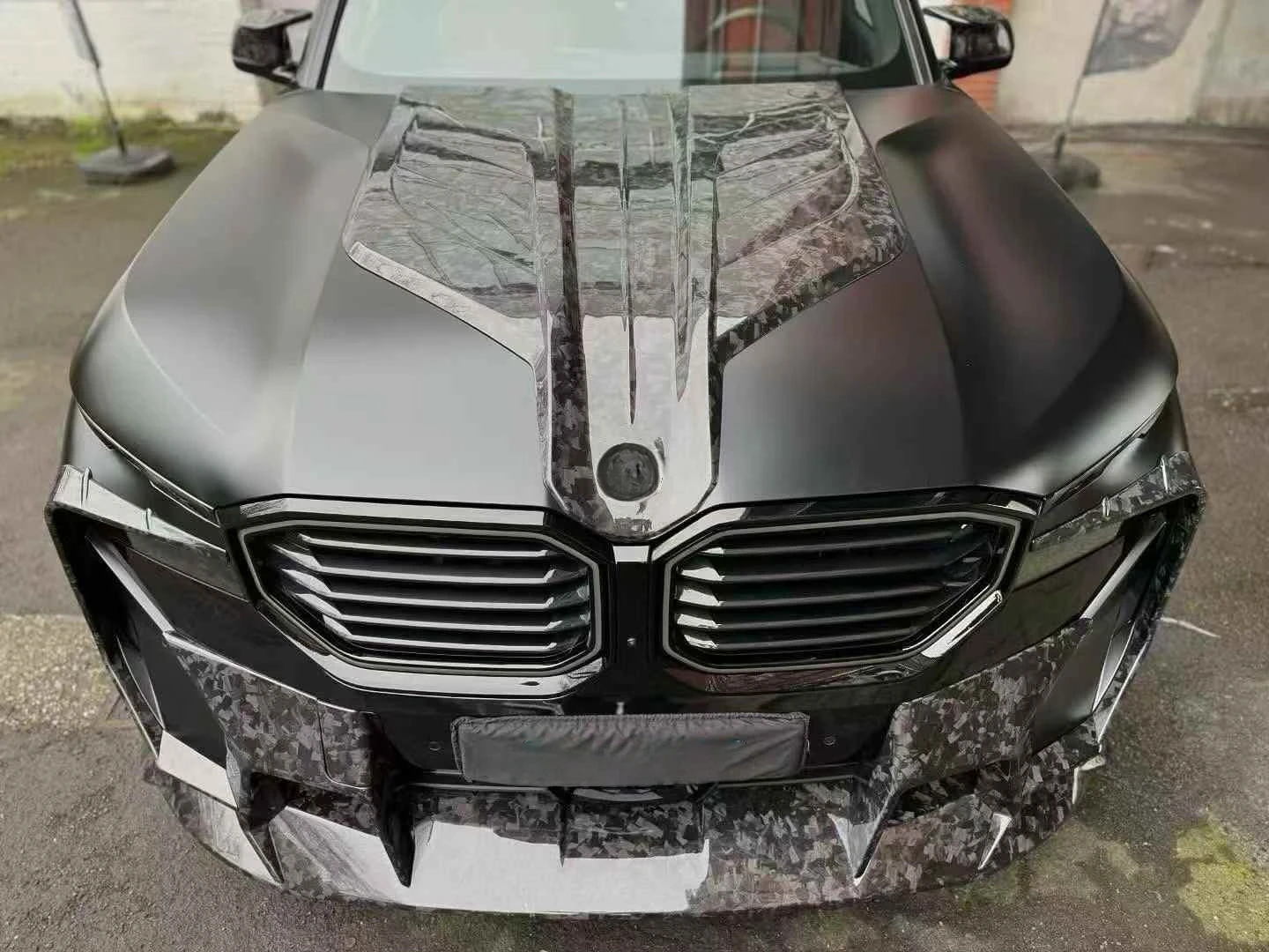 Complete OEM Facelift Conversion & Custom BuildCarbon Fiber Body Kit For XM Upade MSY Style Body Kit Hood Front Lip Rear Diffus