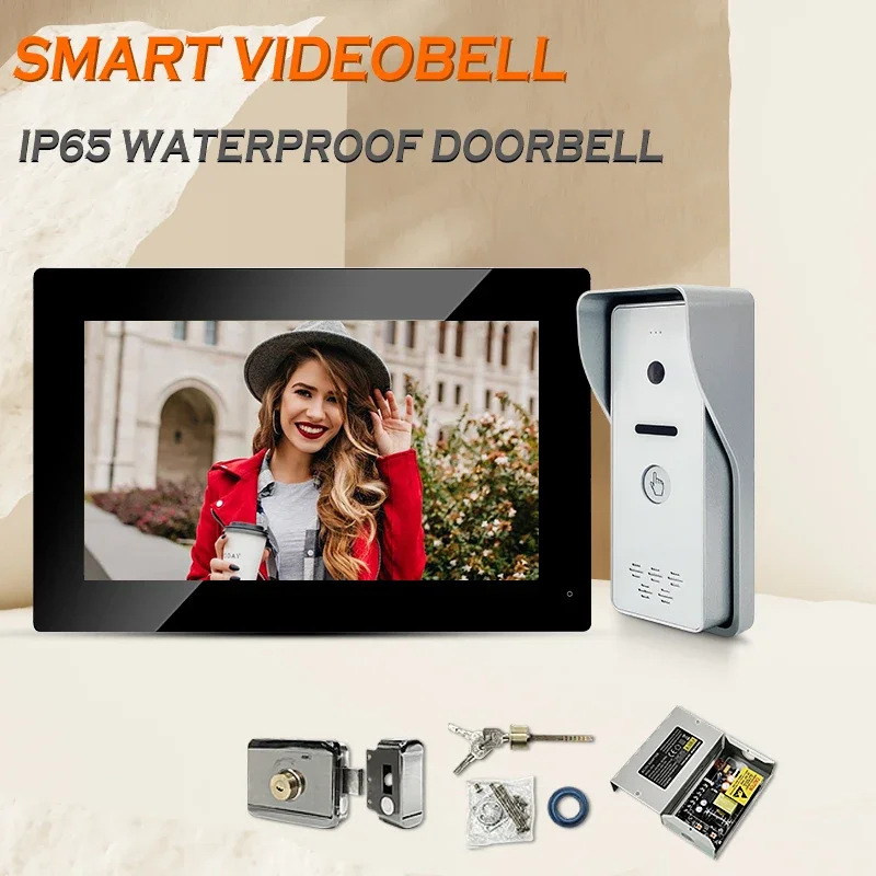 

support multiple indoor monitor home camera one to one phone to phone intercom ip door phone with camera door calling system