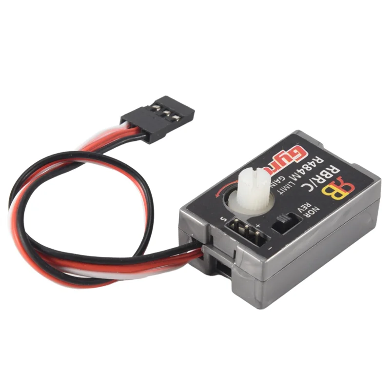 Mini Gyroscope B78B-10X pour WPL D12 1/10 RC, sortie de direction de voiture de course à dérive, conception compacte et légère intégrée