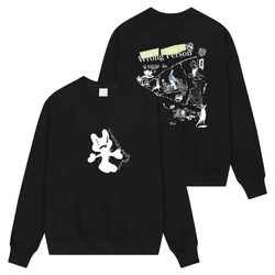 Love rm Letter right place wrong person Hoodies Kpop Zipper Hooded Woman clothing y2k streetwear loose Sweatshirts