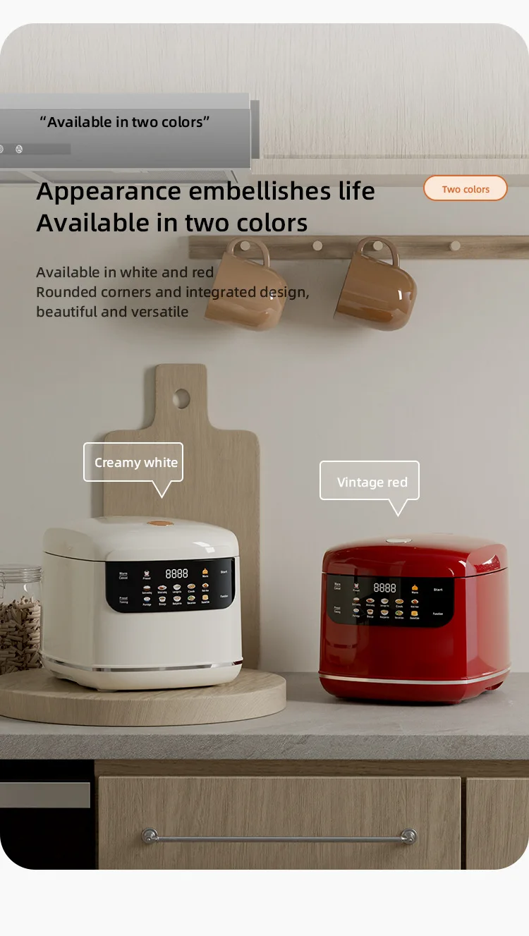 2L MultiCooker Electric Rice Cooker Non-Stick Pot 1-3 People Mini Cooking Machine Steamed Smart Rice Cooker Kitchen 2L - view 5