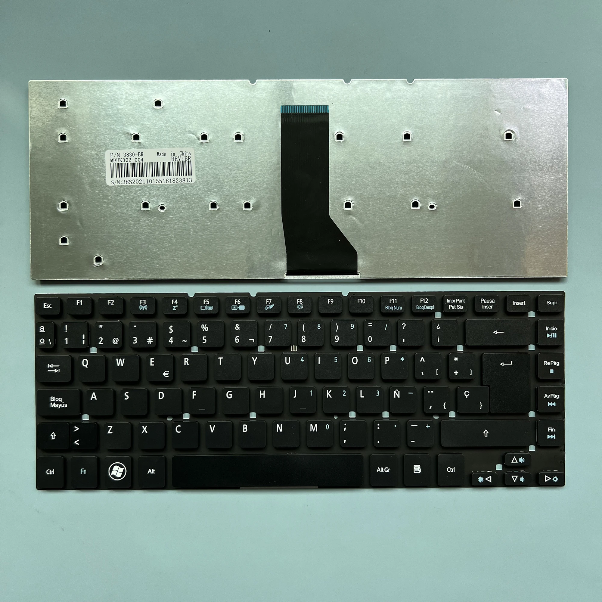 Xin brasileiro teclado espanhol para acer aspire 4755 4755g 4830 4830t 3830 3830g 3830t V3-431 V3-471G portátil brasil sp