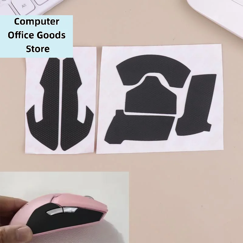 1set Mouse Anti Slip Side Grips Back Sticker For Viper Ultimate Mice Decoration