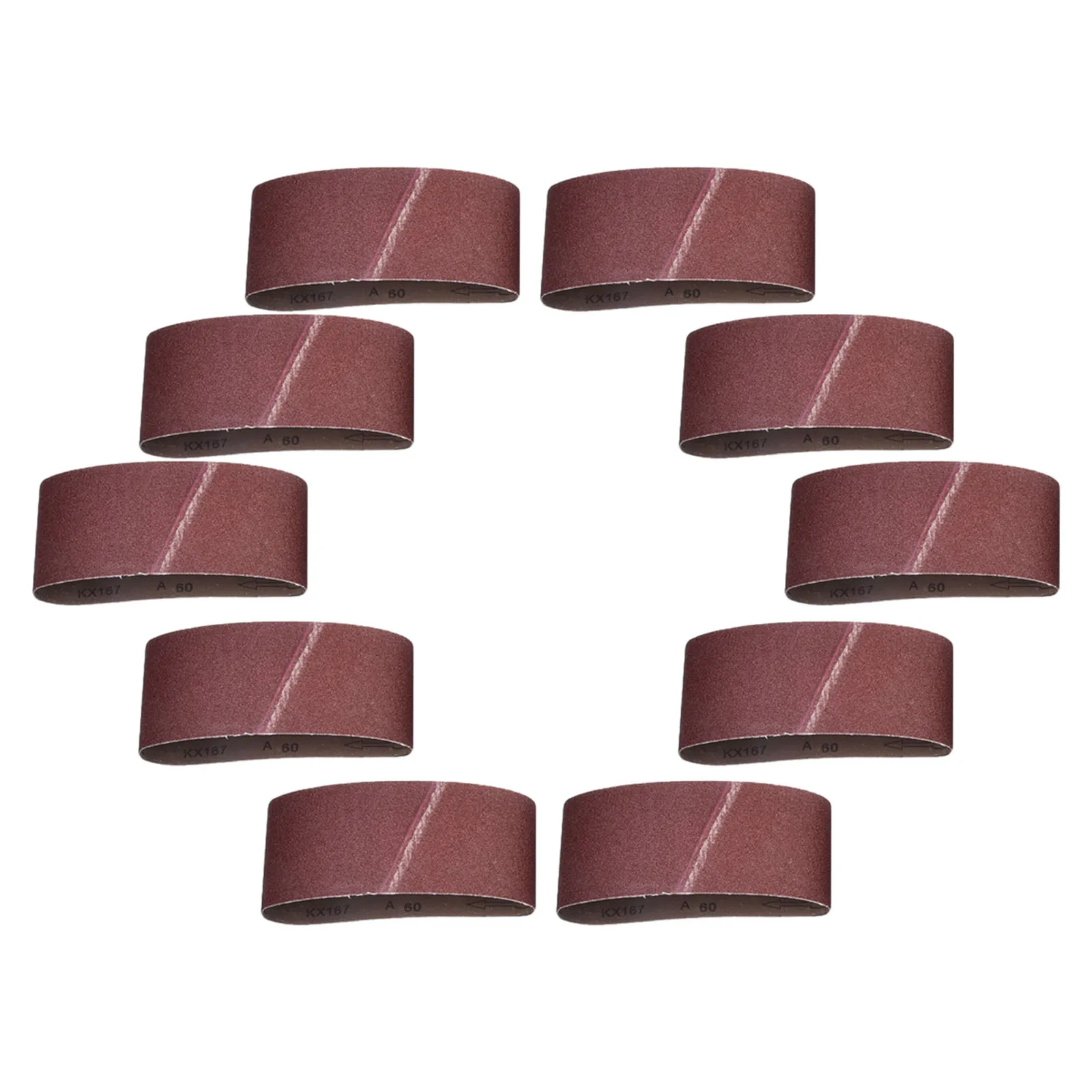Sandpaper Sanding Belt Fine Grit Splice Belt Sanders 100*560mm Fiberglass Wood Leather Metal Plastic Belt Sanders