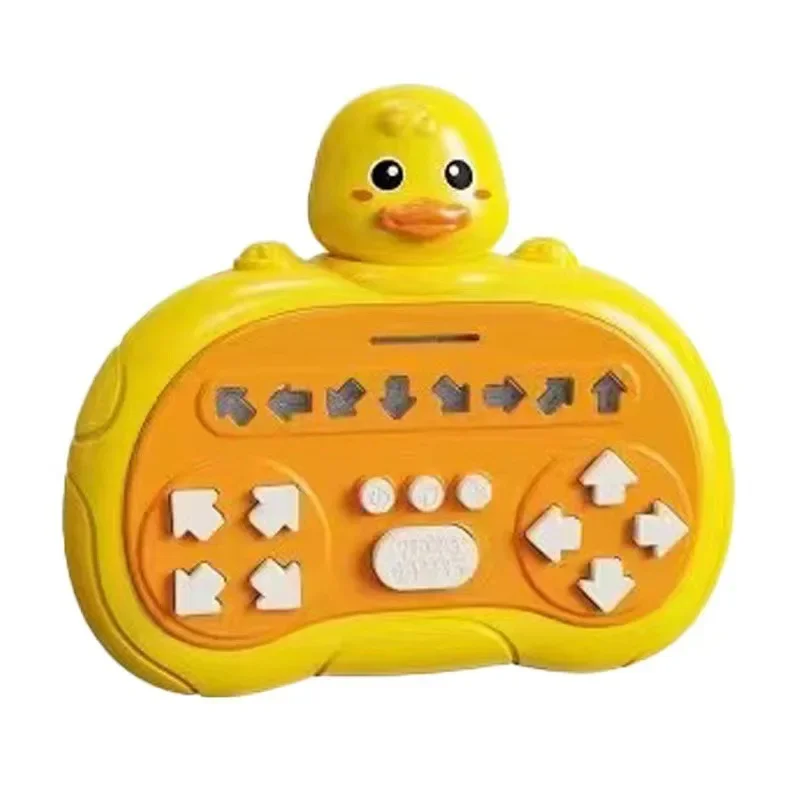 Electronic Push Childrens Press Handle Fidget Toy Quick Push Game Squeeze Relief Toys Whac-A-ole Toys Sensory Christmas Toys