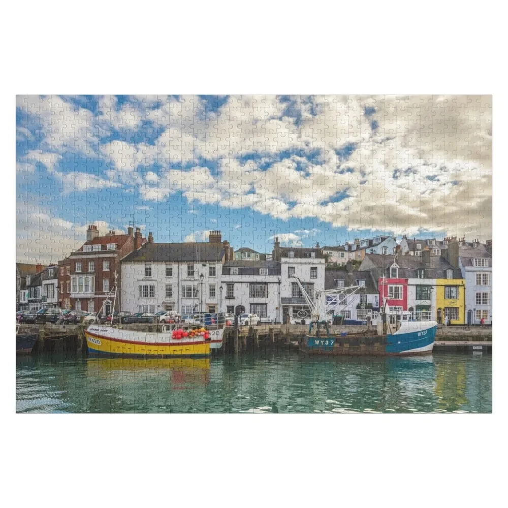 

Weymouth Harbour, Weymouth Jigsaw Puzzle Wooden Animal Custom Child Puzzle