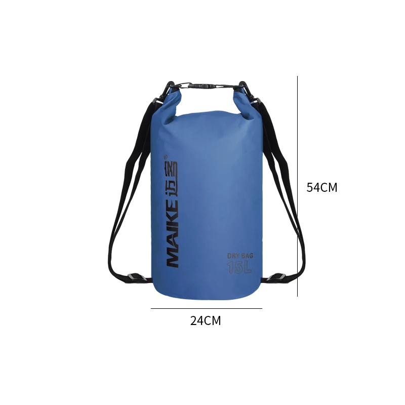 Maike Dry Bags Waterdichte tas voor dames Heren 5L/10L/15L Zwemmen Raften Kajakken Riviertrekking Waterdichte droge tas Rugzak