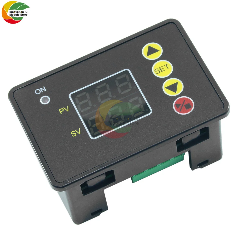 Delay Relay Module DC 12V 24V Timer Relay Digital Timer Cycle Delay Switch Module AC 220V Power On-Off Controller