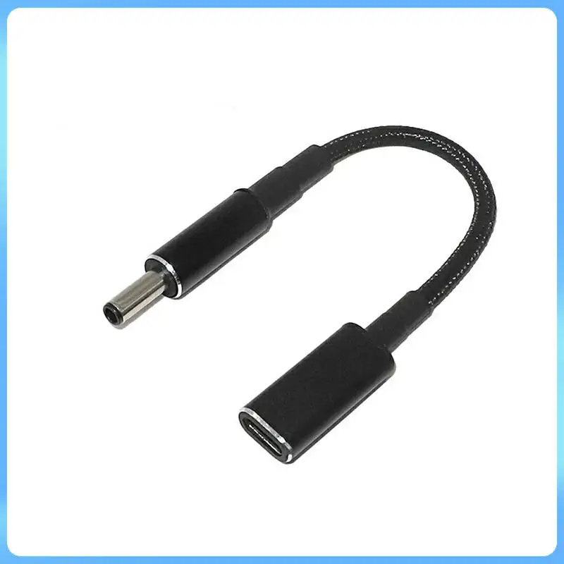 100W USB Type C female Fast Charging Cable for Dell Inspiron 11 13 14 15 3000-7000 Series Vostro 5502 5401 USB-C to 4.5X3.0mm Ad