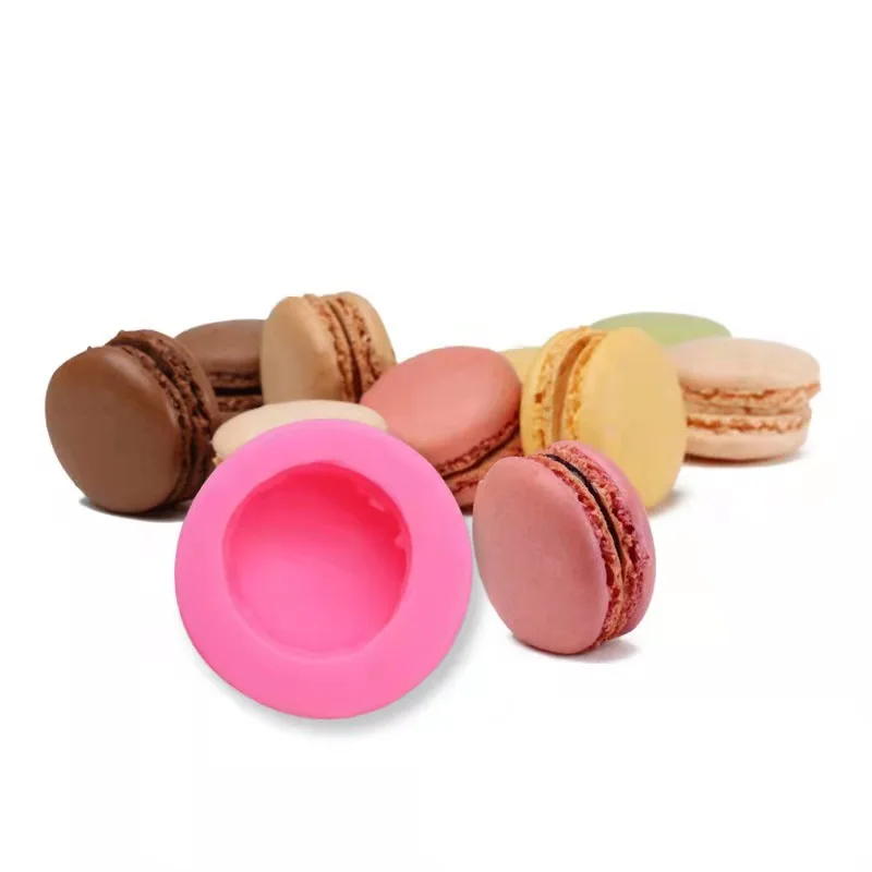 Macaron Mold DIY Hand Soap Mold Clay Food Silicone Mold Cake Mold