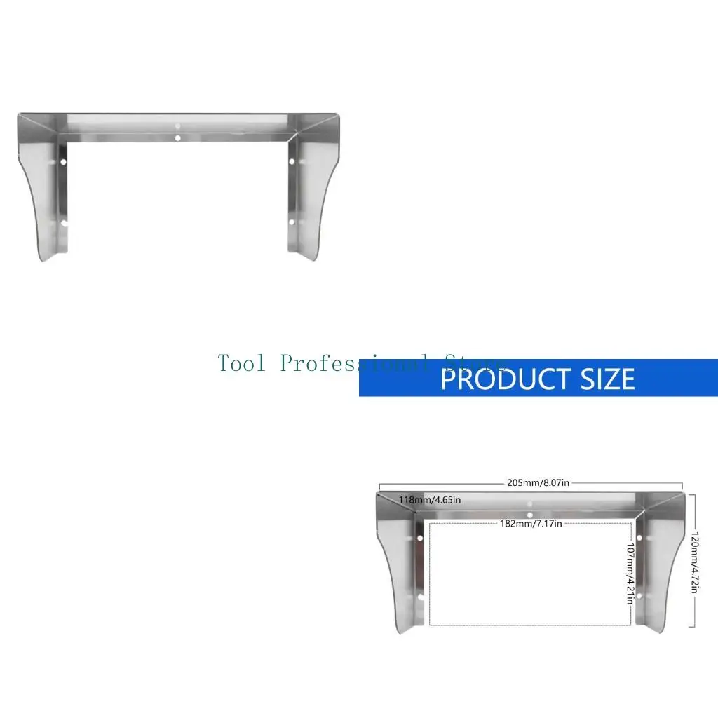 57QF Rainproof For Outdoor Electrical Fixtures Stainles Steel Housing Child Safe Design Easy Installation