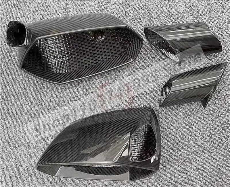 Real Forged Carbon Fiber Replacement Side Door Mirror Cover For Lamborghini Aventador LP700 LP720 LP750